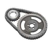 OVAQUIXI Timing Chain Set High Efficiency Double Row Replacement Fit for Chevrolet 5.7L 283 305 327 350 383 400