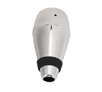 OVAQUIXI Trumpet Mute ABS Plastic Trumpet Silencer with Compressed Foam Pad Low Back Pressure Fully Enclosed Practice Accessory for Beginners Home Rehearsal Silver (Silver)