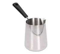 OVAQUIXI Turkish Coffee Pot, 600 Ml, Stainless Steel, Glossy Finish, Butter Warmer for Home Kitchen
