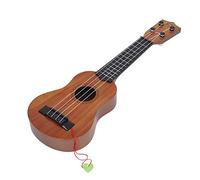 OVAQUIXI Ukulele Guitar, 4 Strings, Educational, Lifelike Toy, Stimulates Development in Children, For Learning Basic Notes and Rhythms, ABS (Style 1)