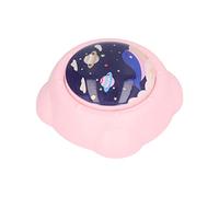 OVAQUIXI Vertical Jump Toy for Children Over 3 Years Old, Interesting Exercise Toy with Sticker, Voice Counting Reminder (Pink)