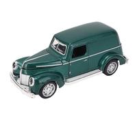 OVAQUIXI Vintage Classic Alloy Car Model Toy Highly Simulation Collectible Car Model for Children, Plastic and Alloy Vintage Toy for Kids (Green)