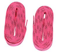 OVAQUIXI Waxed Hockey Laces, Tightly Woven Polyester Cotton Laces for Ice Hockey Roller Skates, with Wax Coating to Keep Dry and Prevent Snow Buildup