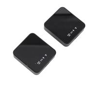 OVAQUIXI Wireless Microphone Intelligent Noise-Canceling,Long-Distance Stable,Long-Lasting Battery LED Display Mini Lapel Mic for Smartphone,Automatic Noise Reduction Dual (Type 2)