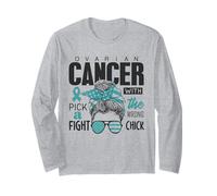 Ovarian Cancer Awareness Month Survivors of Ovarian Cancer Long Sleeve T-Shirt