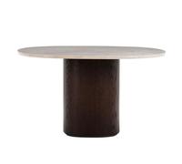 Ovata Dining Table Dark Brown