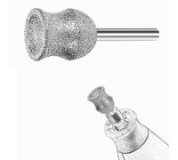 OVATAVO Dog Nail Grinder Bits for Dremel - Diamond Dremel Dog Nail Grinder Attachment - 1/8” Dog Nail Dremel Bits, Safe and Painless Dog Nail Grooming Tools, Model D