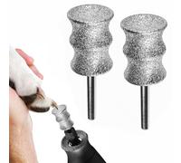 OVATAVO Dog Nail Trimmer Tools for Painless Paw Grooming - Professional Electric Rechargeable Dog Nail Grinder Replacement Wheel - Pet Nail Clippers & File for Smoothing Tips (Set)…