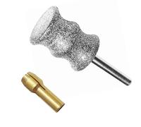 OVATAVO Nail Diamond Bits for Dremel Dog Nail Grinder - 1/8" Diamond Rotary Nail Grinder Bits for Dogs & Cats Nail Care, X-Large Set