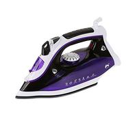 Ovation 2000-2300W Purple & White Multi-Function Steam Iron with 330ml Capacity, Ceramic Sole Plate & Self-Cleaning Function