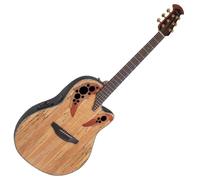Ovation Celebrity Elite Plus CE44P-SM A/E Guitar - Natural Spalted Maple