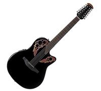 Ovation Celebrity Elite 12-String CE4412-5 Mid Depth - Black
