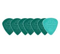 Ovation Diamond Picks Nylon Sharp Tip Picks - Super Grip - pointed - Set of 7 (6+1 standard nylon picks free) - 1.00 mm - teal green - Made in Czech Republic