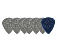 Ovation Diamond Picks Nylon Sharp Tip Picks - Super Grip - pointed - set of 7 (6+1 standard nylon picks free) - 1.18 mm - sky grey - grey - Made in Czech Republic