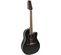 Ovation Pro Series Standard Balladeer 2751AX-5 12-String A/E Guitar - Black