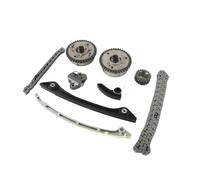 OVBNMO 1 Set Timing Chain Kit & 2 VVT Gear & Oil Pump Chain CJ5E6C524AD CJ5E6C525AD Compatible for Land Rover Range Evoque Discovery Sport 2.0L chain tensioner