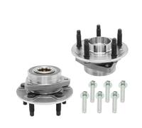 OVBNMO 2 x Rear wheel bearing and Hub Assembly with Bolt 5-Lug Compatible with Chevrolet Compatible for GMC Compatible for Buick Compatible for Cadillac Compatible for Saab Model Front