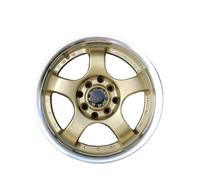 OVBNMO 2PC 14 15 16 Inch 4x100 4x114.3 Aluminum Alloy Car Wheels Accent car wheels modified replacement wheels for car(15in.)
