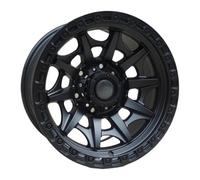 OVBNMO 2PC 15 16 17 Inch 15x8.0 16x8.5 17x9.0 6x139.7 4X4 Alloy Rims Off-Road Aluminum Alloy Compatible for Toyota Hilux car wheels modified replacement wheels for car(15in.)