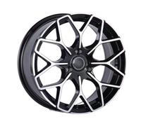 OVBNMO 2PC 15" Staggered Alloy Wheel Rims - Compatible for Smart Fortwo 451 Forfour 453 Brabus - Car Wheels Modified 15 16 17 Inch 3x112 4x100 Staggered Car Alloy Wheel Rims(4x100,16in.)