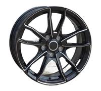 OVBNMO 2PC 17 Inch 17x7.5 Aluminum Alloy car wheels modified replacement wheels for car