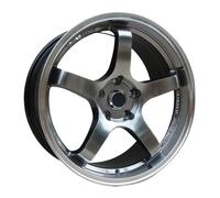 OVBNMO 2PC Red 16" Alloy Wheel Rims 16x7.0 4x100 - Car Wheels Modified(YELLOW1_16IN.)