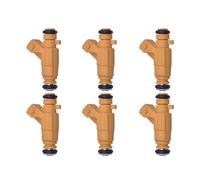 OVBNMO 6pcs Fuel Injector Nozzles Compatible for Chevrolet GM Astra 1.8/2.0 Flex ZAFIRA/VECTRA/S10 2.0L 0280156086 Automotive Replacement Fuel Injectors Set of 6