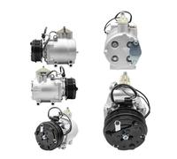 OVBNMO A/C Compressor For Car Compatible for FORD MONDEO MK3 2.5L V6 2001-2007 SC90V 108MM 6PK 12V Replacement Of Air Conditioning AC Clutch