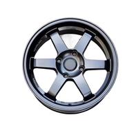OVBNMO Alloy Wheels Rims Fit for Auto Cars Hoops 6 Spokes Aluminum Alloy Rim Tire 17、18、19、20inch TE37,Can Be Customized(4x114.3,CUSTOMIZED_17IN.)
