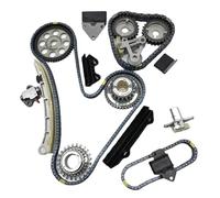 OVBNMO Timing Chain Kit Compatible for Suzuki GRAND VITARA 2.5L OEM 1276185FA0 1275085FA0 1281185FA0 Replacement Engine Overhaul Timing Kit Set Tensioner