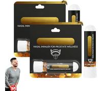 Oveallgo BeeBoom Nasal Inhaler Stick, Nasal Stick, Oveallgo Nasal Inhaler Stick for Prostate Wellness, Nasal Inhaler Aromatherapy Stick, Improved Circulation, Clean Your Nose (2 Pcs)