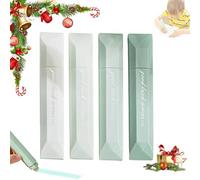 Oveallgo Double Sided Tape Pens, Double-Sided Adhesive Roller for Crafting, Dot Adhesive Tape Pens for Scrapbooking, School Projects & Gift Wrapping (Green)