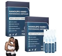 Oveallgo NanoLipo HardX Performance Ampoules, 2025 New Mens Performance Drops, Advanced Men's Drops - Show Men's Charm, Improve Vitality (2)