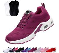 Oveallgo Orthoback Shoes Women's Orthoshoes Cloudwalk Pro - Ergonomic Pain Relief Shoe, Trainers Women Summer, Purple, 5 UK