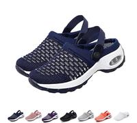 Oveallgo Orthopedic Clogs for Women Shoes Slip On Arch Support, Orthopedic Womens Walking Shoes (Blue, Adult, Women, 6.5, Numeric, UK Footwear Size System, Wide)