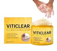 Oveallgo Viticlear Bee Venom Cream, Professional Vitiligo Cream, Bee Venom Skin Treatment cream, Reduce White Spots and Improve Skin Pigmentation, Natural Serum Suitable for All Skin Types (3)