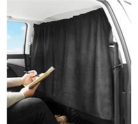 Ovege Car Divider Curtains Sun Shade (99% Opaque Upgrade Version)-Privacy Travel Nap Night Car Camping Detachable Simple Curtain