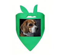 Ovely Pet Dog Beagle Dog Bandana Soft Breathable Polyester Triangle Scarf for Small to Large Dogs Cats Comfortable Pet Bibs for Daily Wear Party Wedding Birthday Pet Accessories