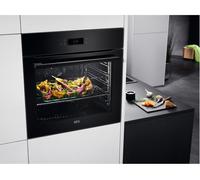 Aeg BPK748380B Stainless Steel Connected Sensecook Pyrolytic Oven With Sophisticated Touch Controls