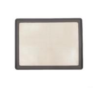 Oven Baking Mat with Metal Frame Perimeter for Shape Retention Non Silicone Liner for 42x32cm Trays Dishwasher Safe Heat Resistant (Black)