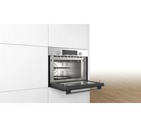 Bosch Serie 4 CMA583MS0B oven 44 L 3350 W Black, Stainless steel