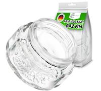 Oven Bulb Cover Ø42 mm with Original Code 481010646361 for Whirlpool for Philips C00325847 for Ariston for Indesit - Made in Germany - ONIX TECH