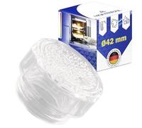 Oven Bulb Cover Cover Ø42 mm 481010646361 for Whirlpool for Philips | C00325847 for Ariston for Indesit - MADE IN EU - MONTERAL