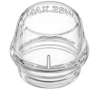 Oven Bulb Glass Cover, High-Temperature Resistant Borosilicate Glass with A 32.8 Mm Round Thread, Total Height 40.6 Mm, for Steam Ovens and Conventional Ovens, Such As Bosch, Bomatic, Smeg, Etc.,