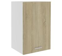Oven Cabinet Smoked Oak 60x46x81.5cm Engineered Wood Compact Storage Adjustable