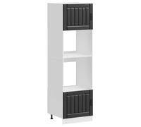 Oven Cabinets Kitchen Cabinet Oven Unit 2 pcs Kalmar Engineered Wood vidaXL