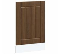 (brown oak, 1 pcs) vidaXL Oven Cabinets Kitchen Cabinet Oven Unit 2 pcs Kalmar Engineered Wood