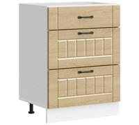 Oven Cabinets Kitchen Cabinet Oven Unit 2 pcs Kalmar Engineered Wood vidaXL