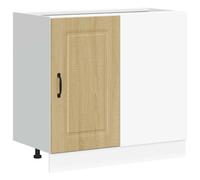 Oven Cabinets Kitchen Cabinet Oven Unit 2 pcs Lucca Engineered Wood vidaXL