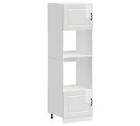 Oven Cabinets Kitchen Cabinet Oven Unit 2 pcs Lucca Engineered Wood vidaXL